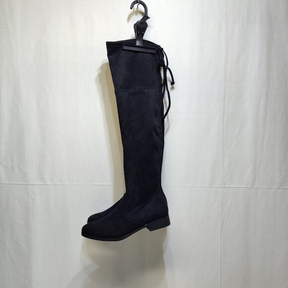 No Boundaries Over-The-Knee Boots Size 7 True To Size Suede-like Material NWT - Picture 3 of 14